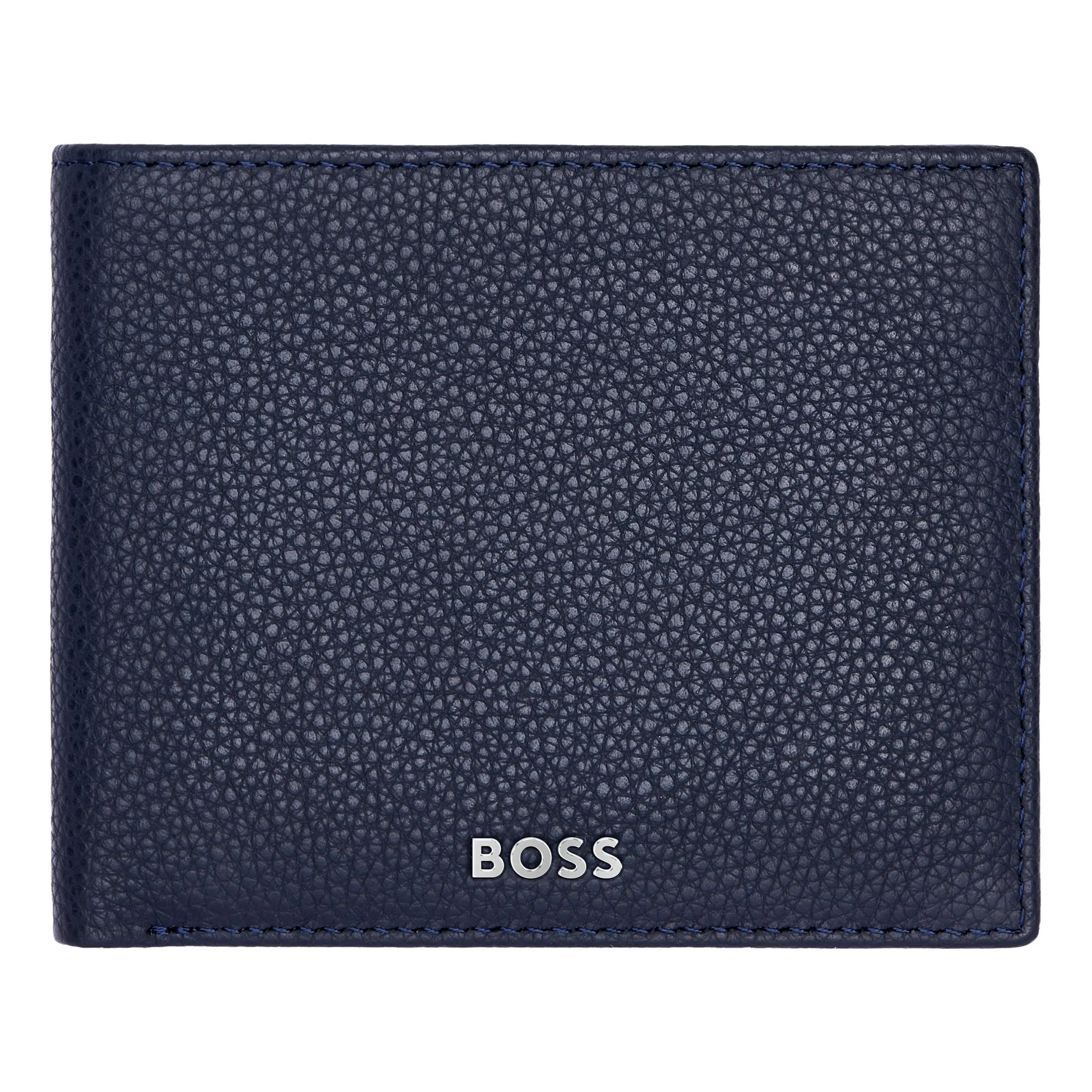 HUGO BOSS HLM416N-Money wallet Classic Grained Navy