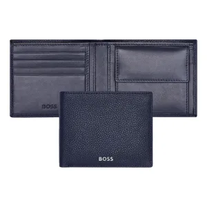 HUGO BOSS HLM416N-Money wallet Classic Grained Navy
