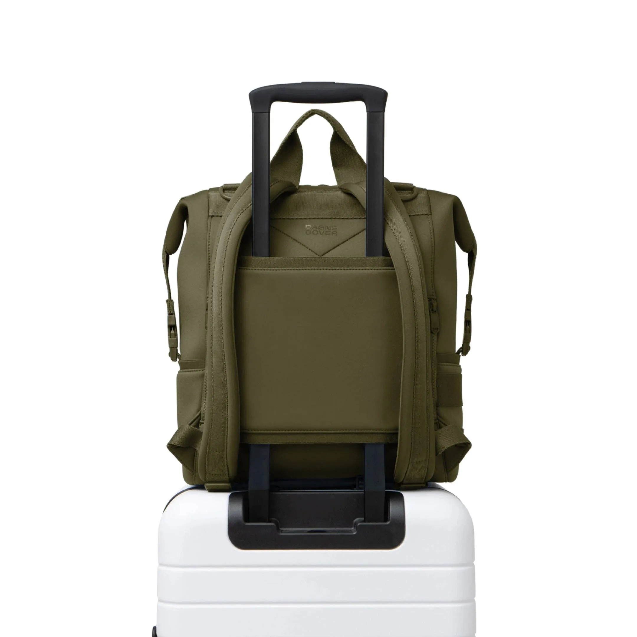 Indi Diaper Backpack in Dark Moss, Large
