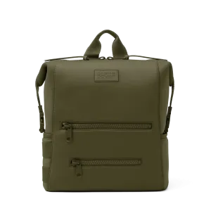 Indi Diaper Backpack in Dark Moss, Large