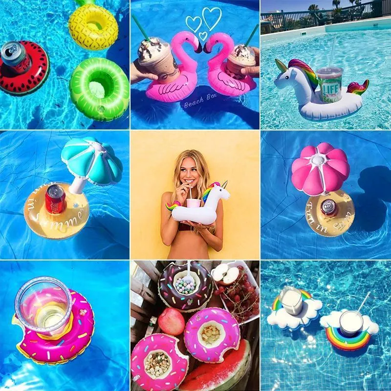 Inflatable Pool Party Cup Holders
