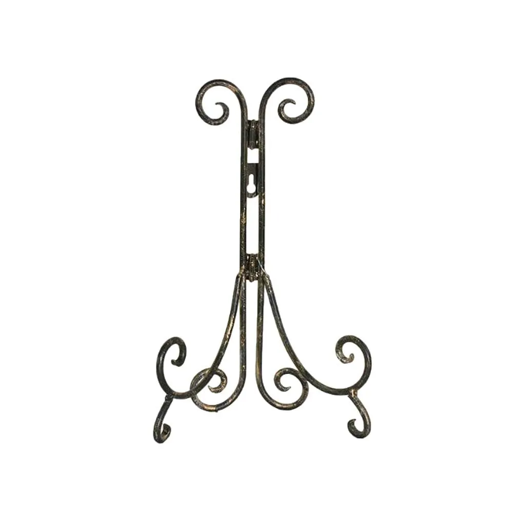 Iron Stand Black/Gold 12"