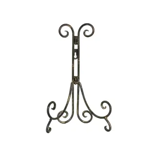 Iron Stand Black/Gold 12"