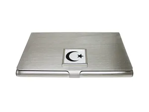 Islamic Flag Pendant Business Card Holder