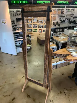 Jewelry Cabinet-Reclaimed Barnwood