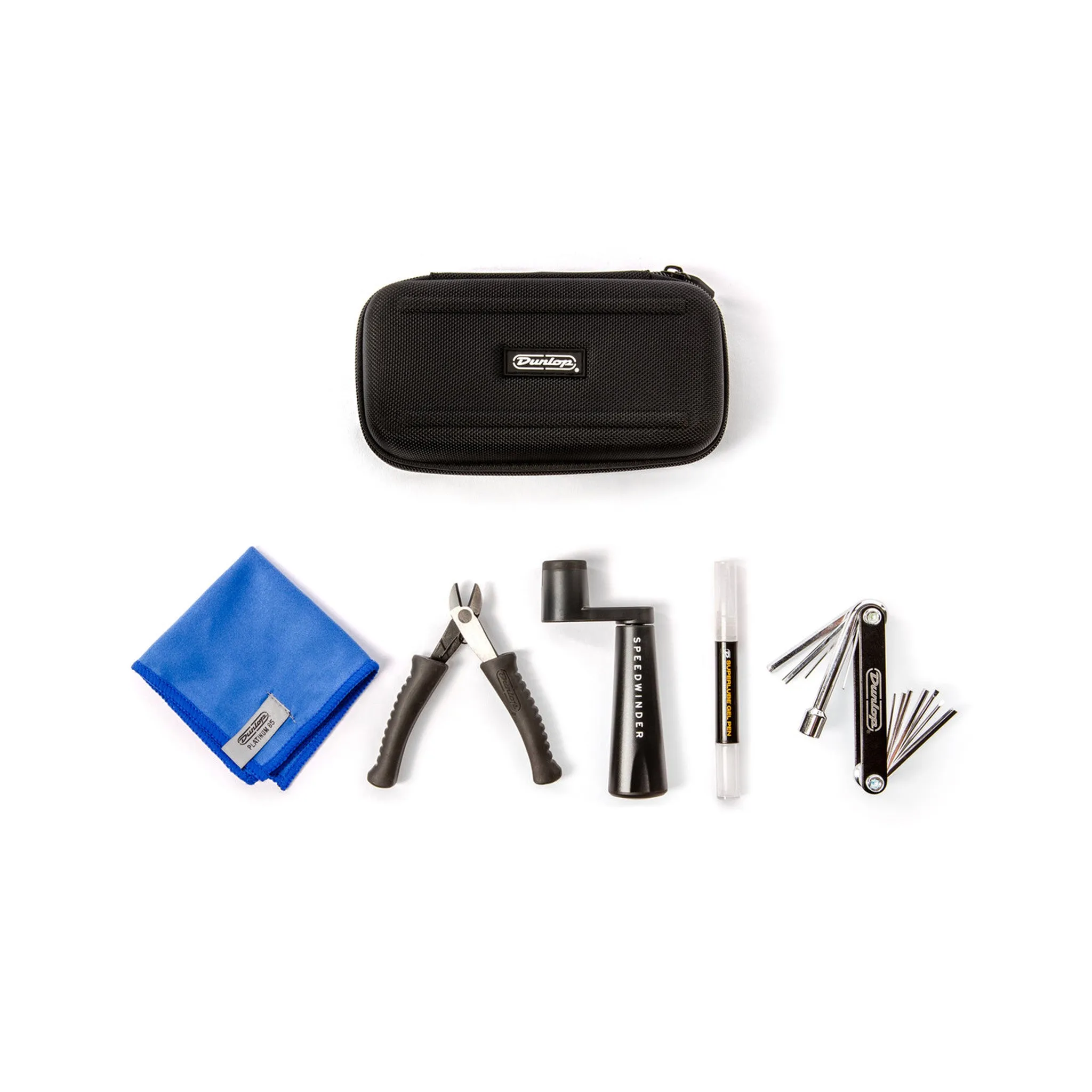 Jim Dunlop System 65 DGT121 Complete Guitar and Bass String Change Tool Kit, Small