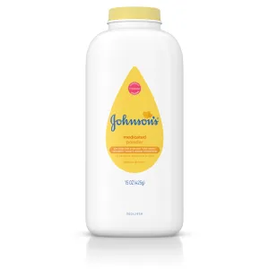 Johnson's Pure Cornstarch Baby Powder Medicated Zinc Oxide