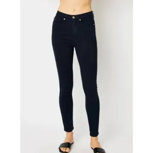 Judy Blue Garment Dyed Midight Blue Hight waist Tummy Control Top Jeans-New