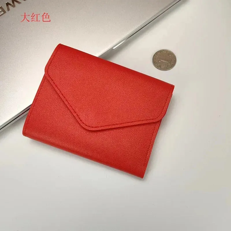 Kawaii Triple Fold Mini Wallet 🐾 | Cute Card Holder & Coin Purse for Girls 🎀✨