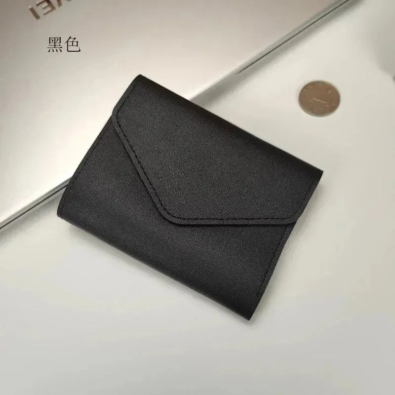 Kawaii Triple Fold Mini Wallet 🐾 | Cute Card Holder & Coin Purse for Girls 🎀✨