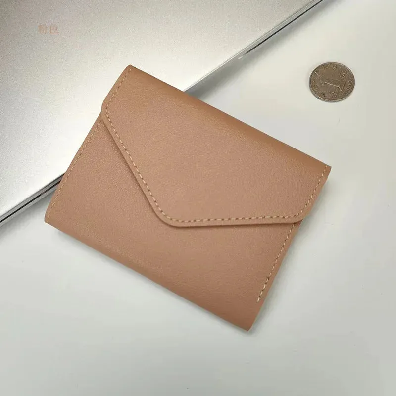 Kawaii Triple Fold Mini Wallet 🐾 | Cute Card Holder & Coin Purse for Girls 🎀✨