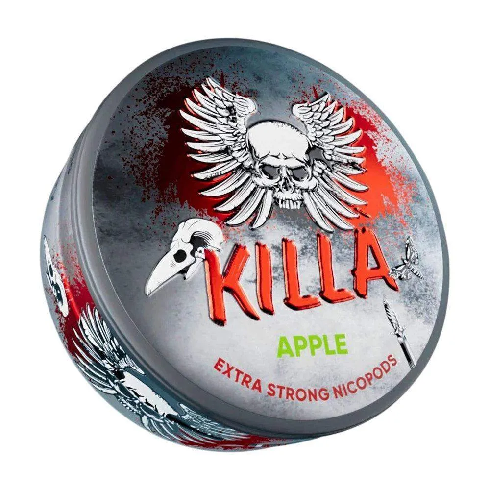 KILLA APPLE NICOTINE POUCHES - 20PCS - 12.8MG