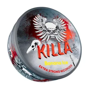 KILLA BANANA ICE NICOTINE POUCHES - 20PCS | 30PCS - 8MG | 12.8MG