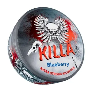 KILLA BLUEBERRY NICOTINE POUCHES - 20PCS | 30PCS - 8MG | 12.8MG
