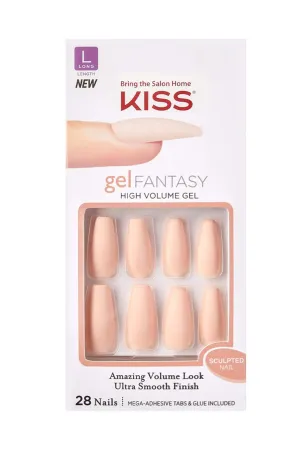 KISS Gel Fantasy 4 The Cause Sculpted Gel Fantasy Nails