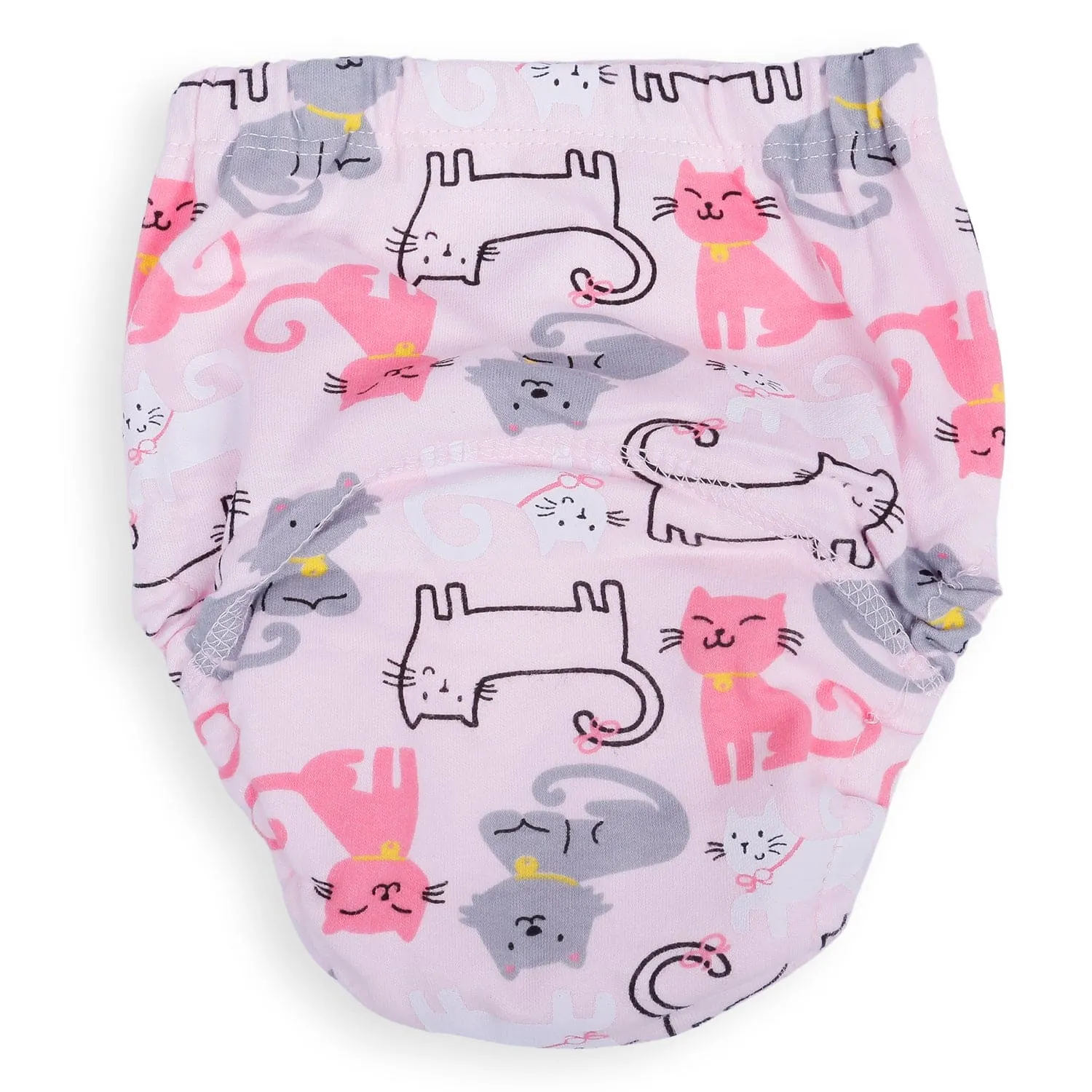 Kitty Party Reusable Cloth Training Pants Clothing Accessory Diaper Panty - Multicolour