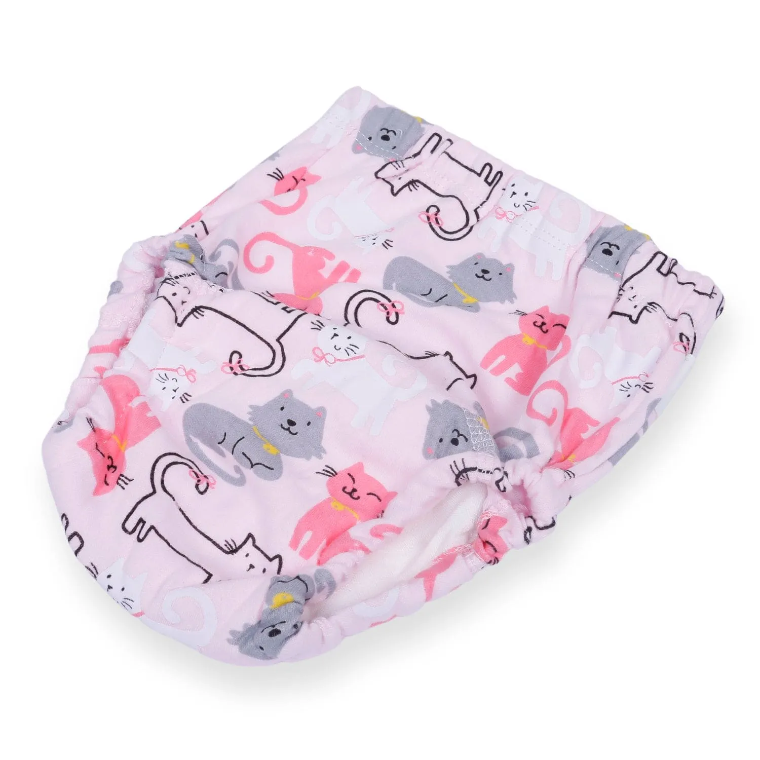 Kitty Party Reusable Cloth Training Pants Clothing Accessory Diaper Panty - Multicolour