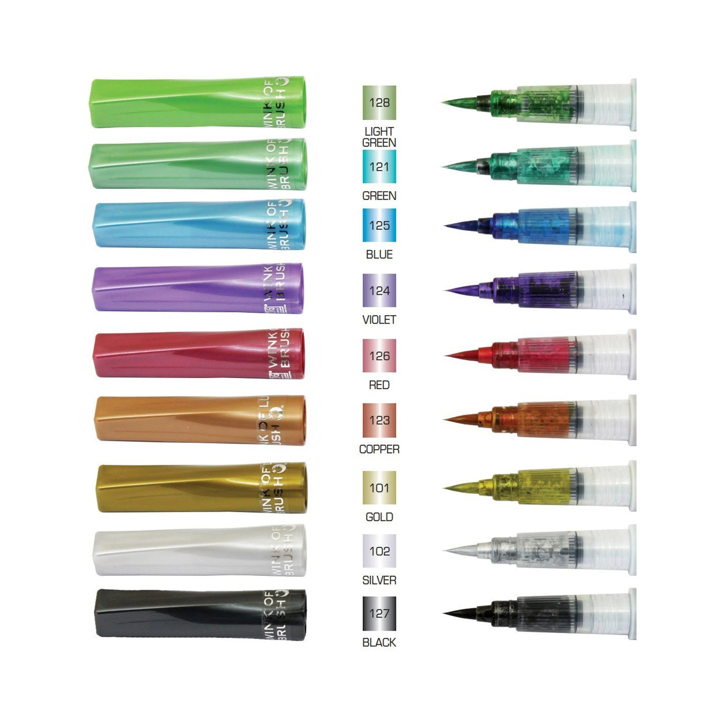 Kuretake-ZIG Wink of Luna Metallic Brush Pen