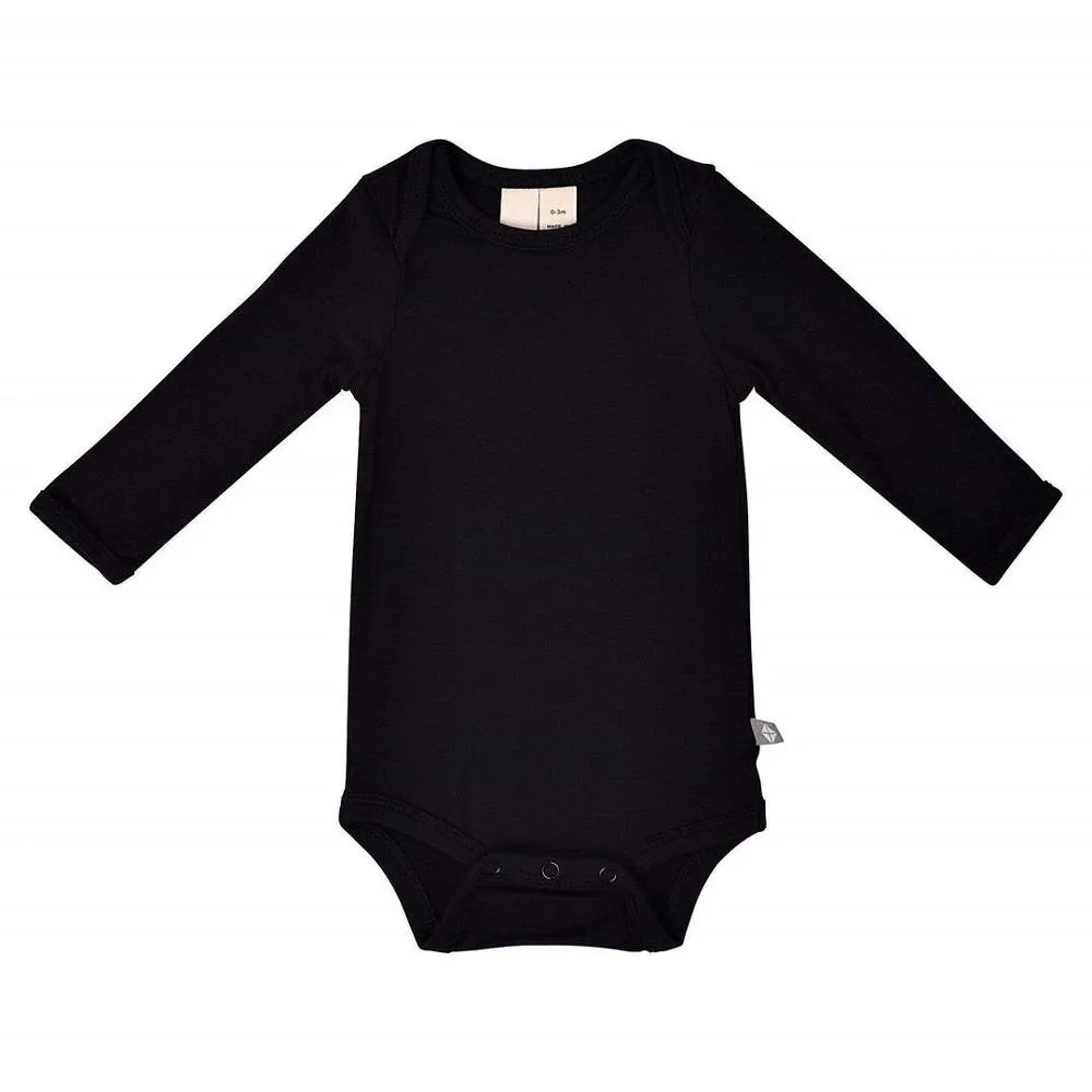 Kyte Baby Long Sleeve Bodysuit (Midnight)