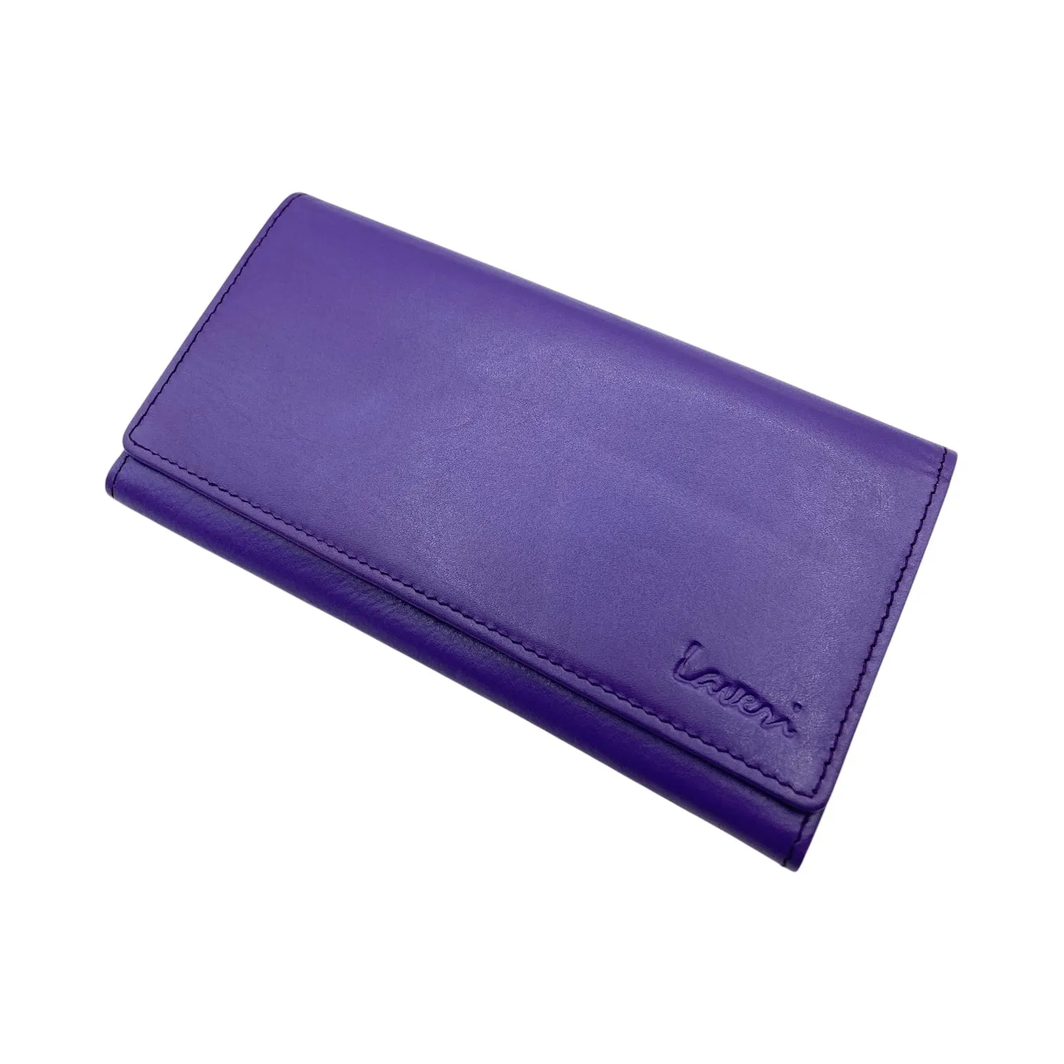 Ladies Clutch, Full Grain Leather wallet For Women  # 1089