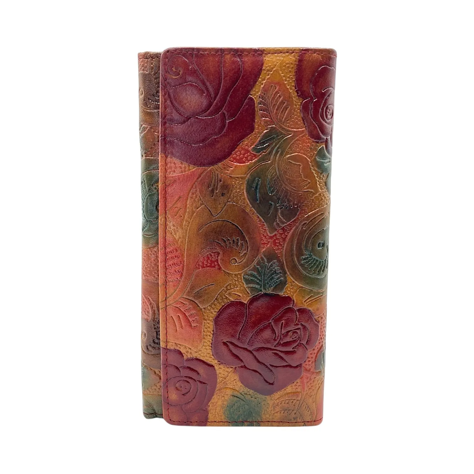 Ladies Clutch, Full Grain Leather wallet For Women  # 1089