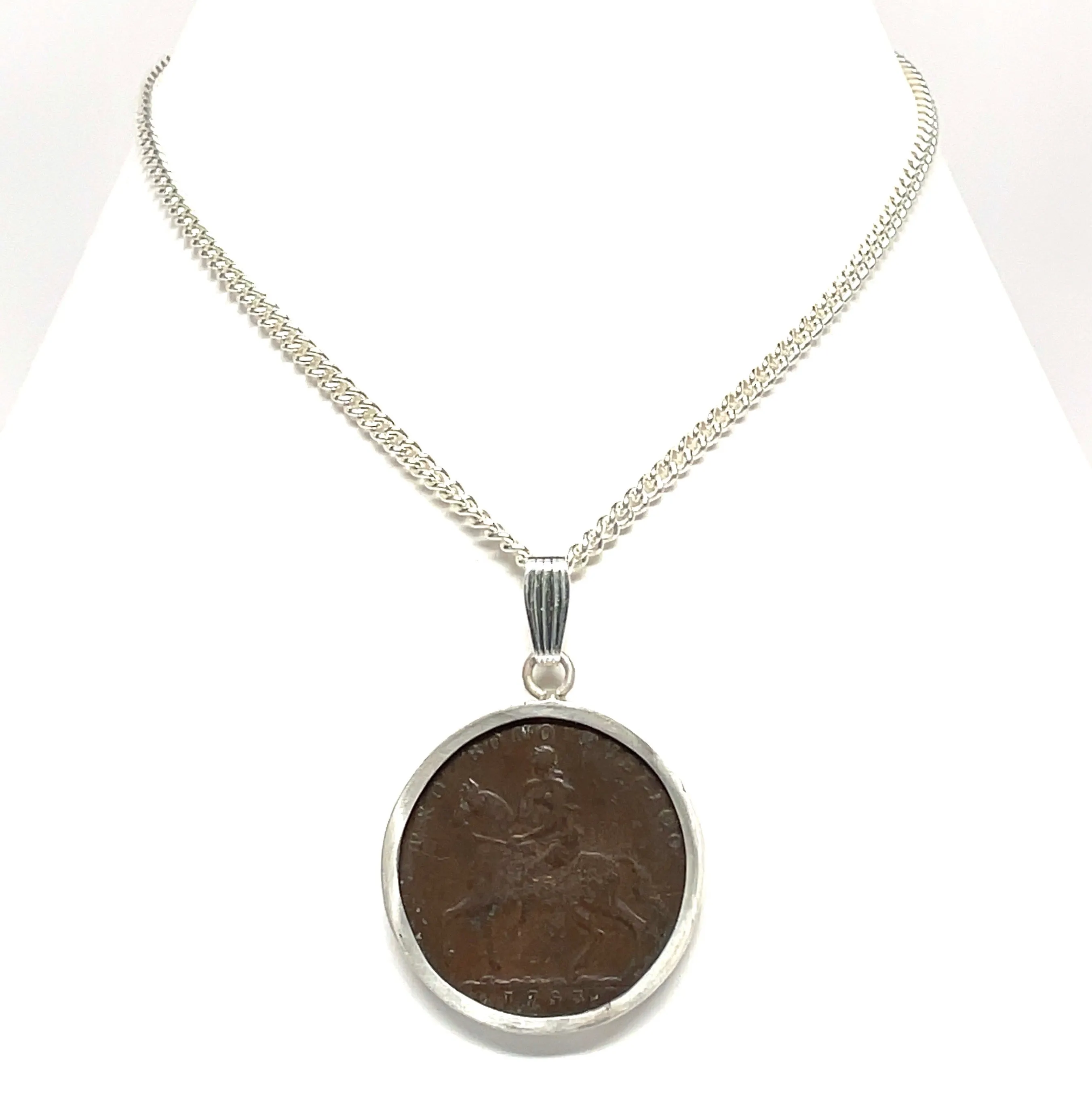 Lady Godiva Coin Necklace