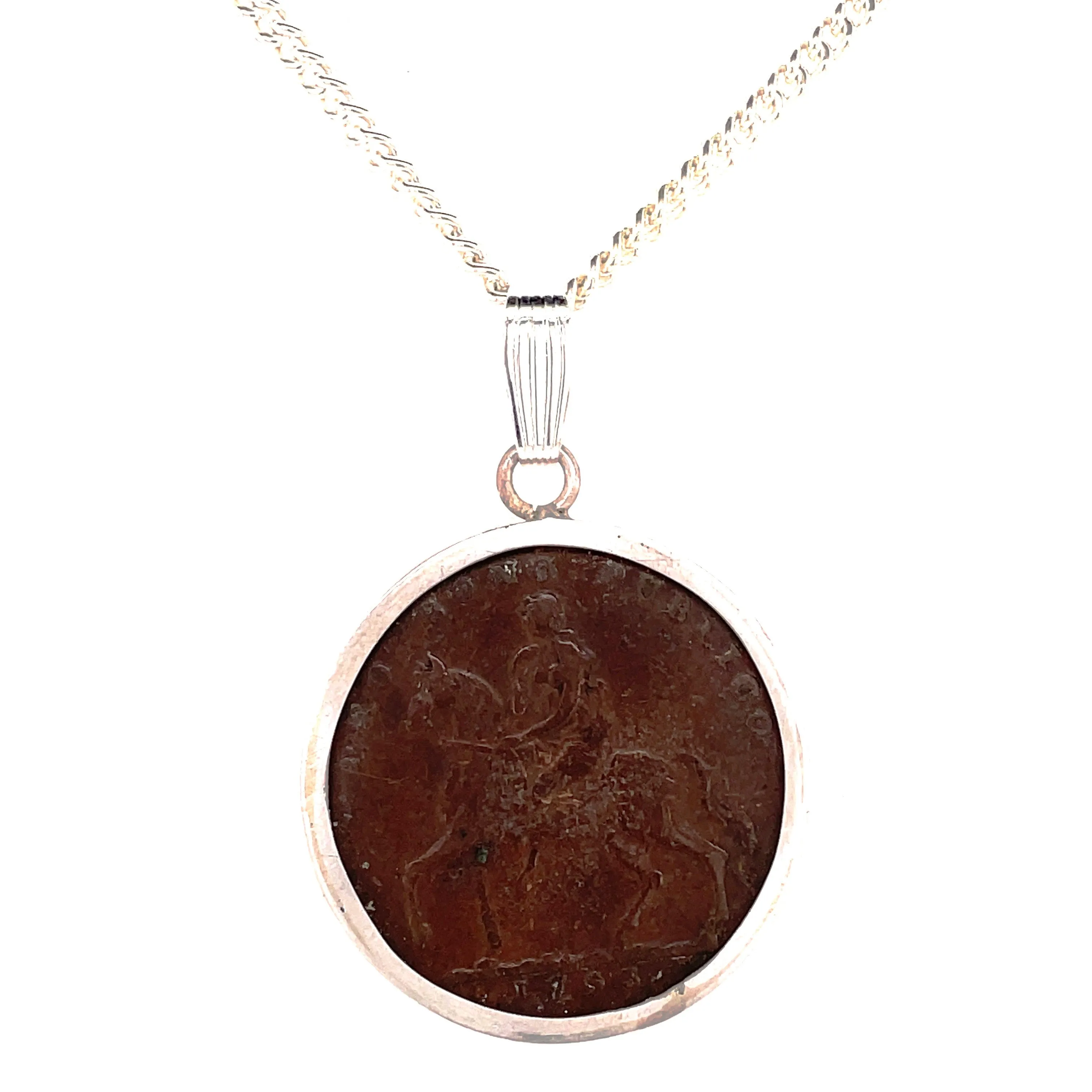 Lady Godiva Coin Necklace