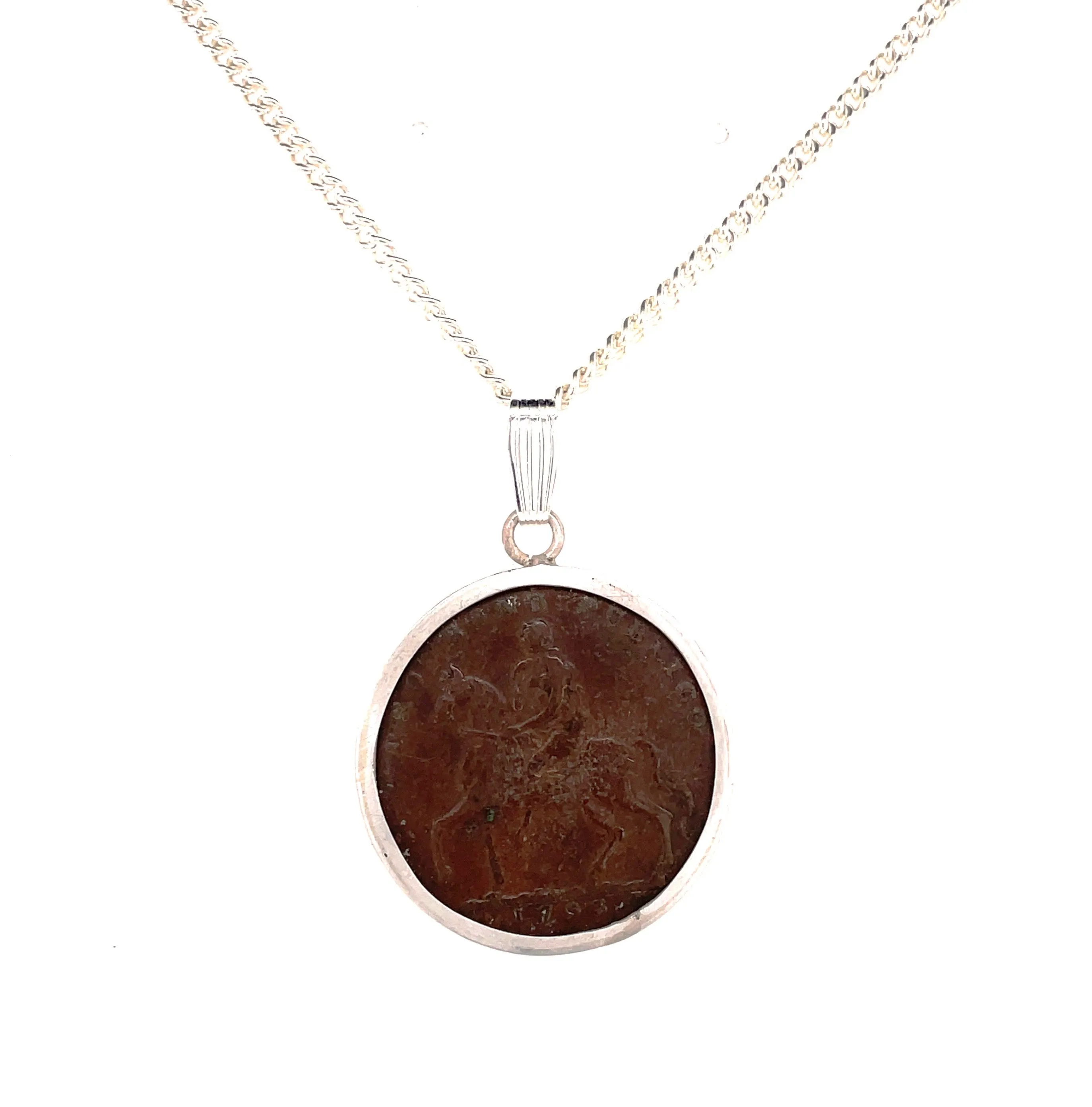 Lady Godiva Coin Necklace