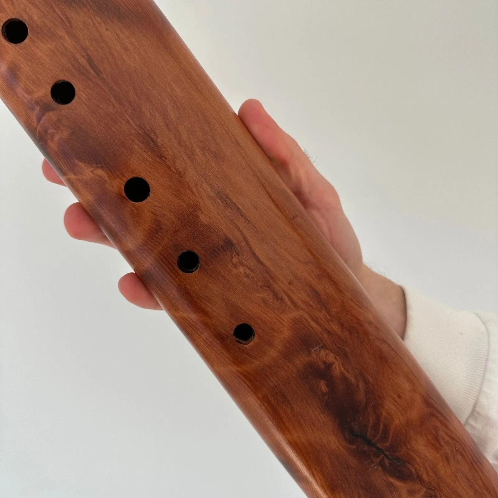 Large Bass Double Drone Flute in Low Bm - Deep Spiritual Sound