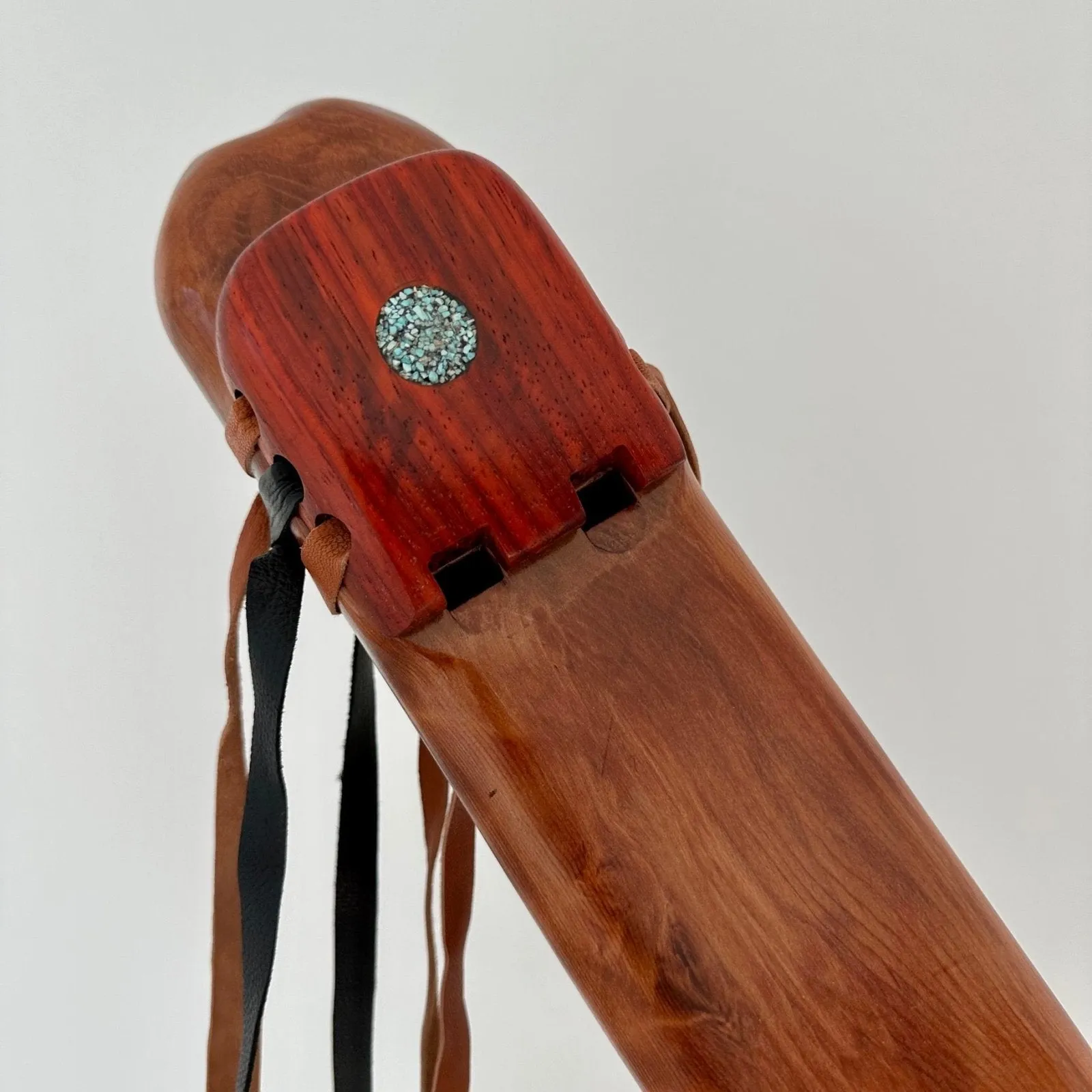 Large Bass Double Drone Flute in Low Bm - Deep Spiritual Sound