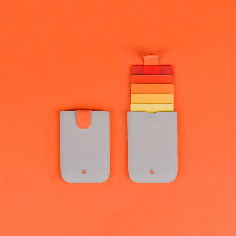 Layered Pull Card Holder Wallet