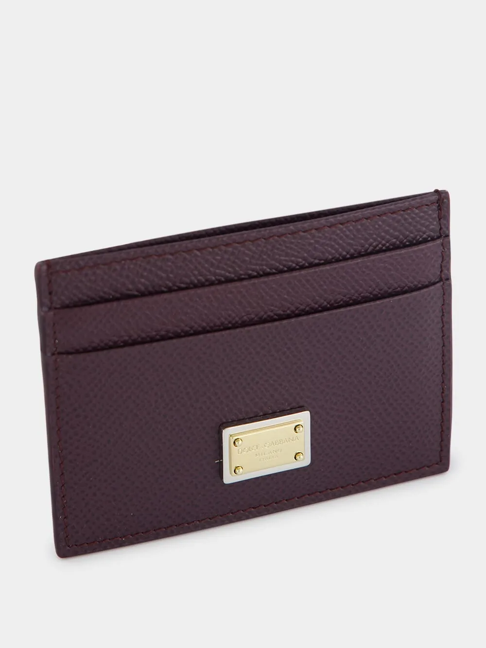 Leather cardholder
