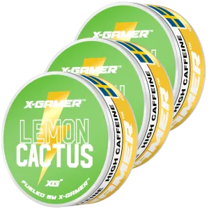 Lemon Cactus Energy Pouches (3 Pack / 60 Pouches)