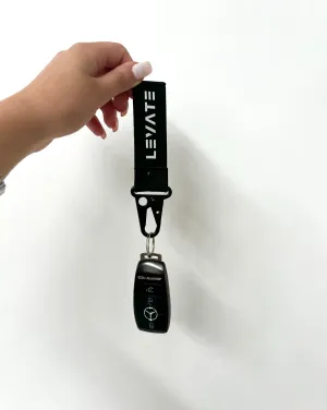 LEVATE KEYCHAIN - BLACK