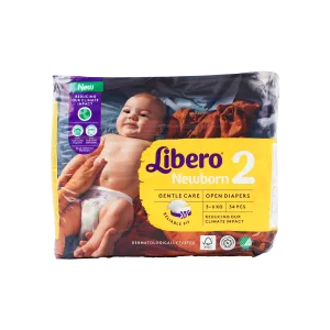 Libero Newborn No.2 (3-6Kg) 34Pcs