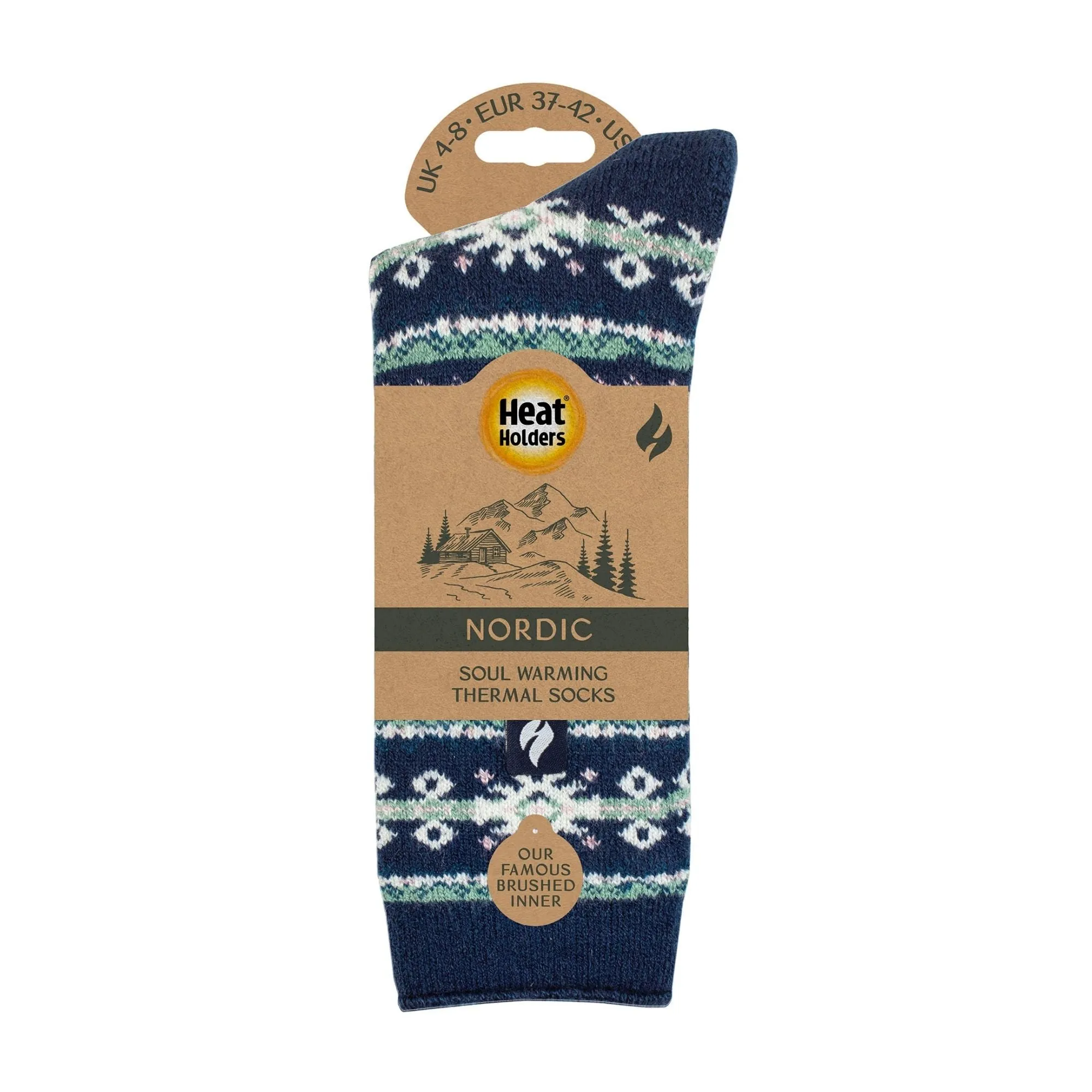 Lightweight Nordic Thermal Socks for Women - Winter Comfort