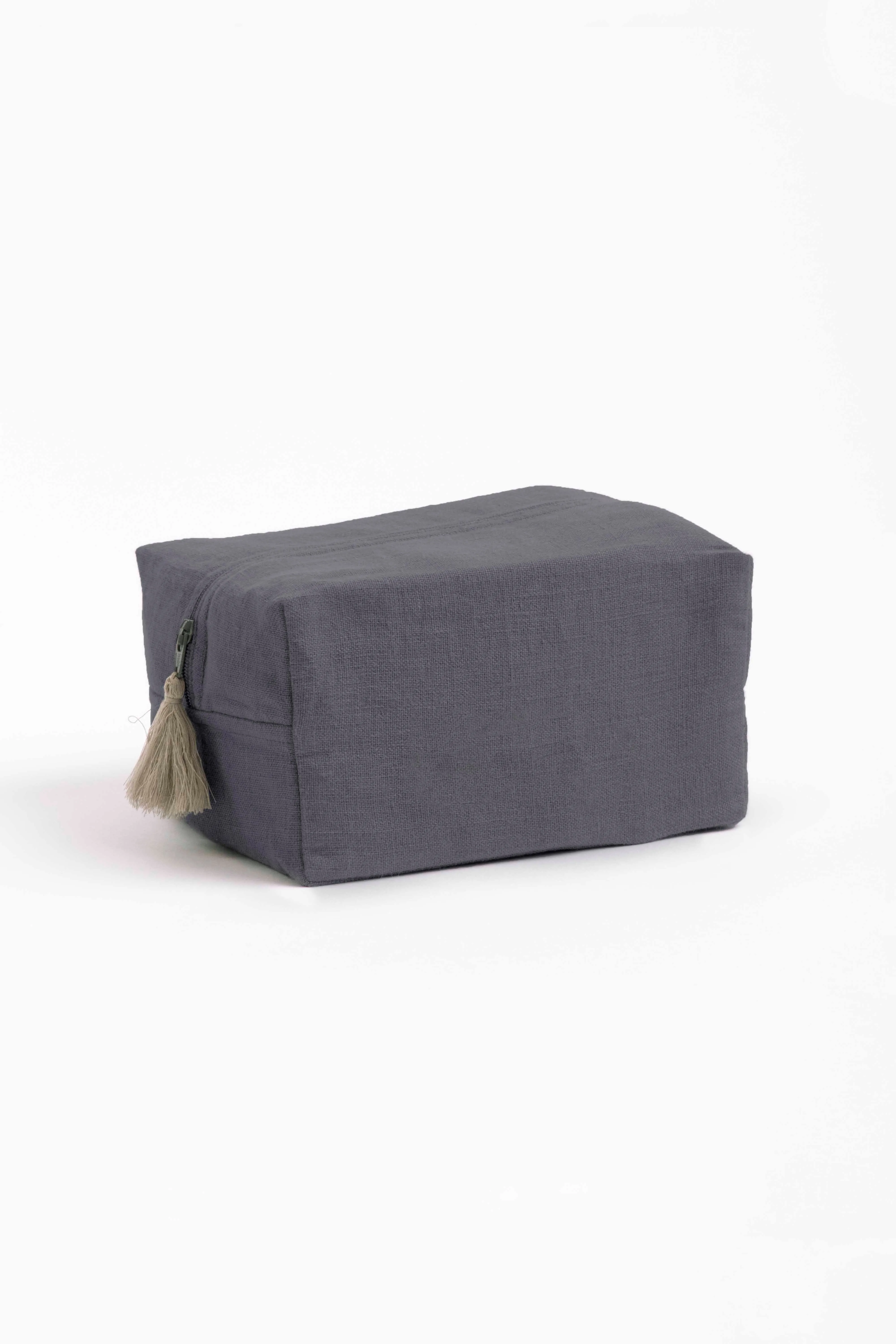 Linen Pouch-Bottle Green