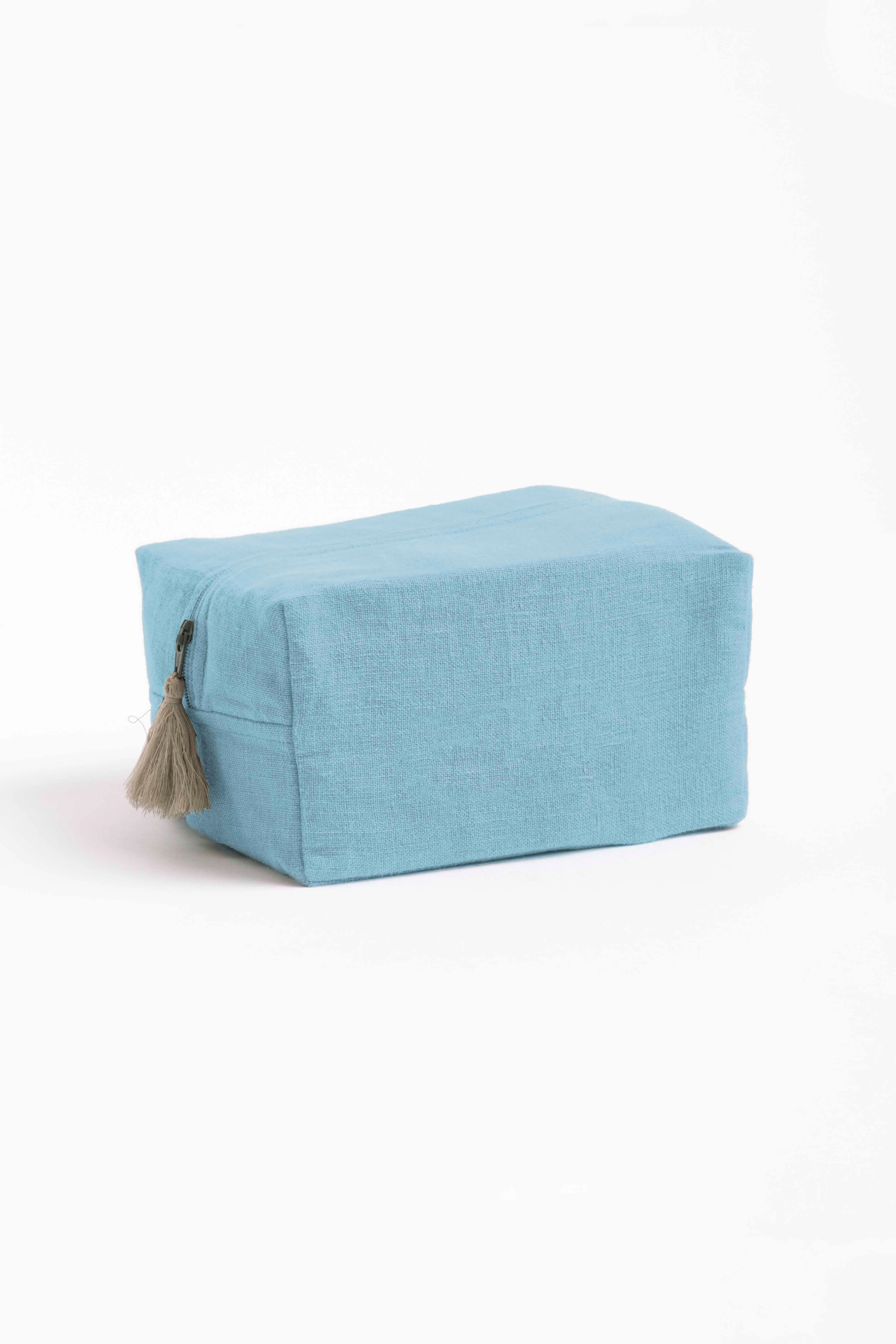 Linen Pouch-Bottle Green