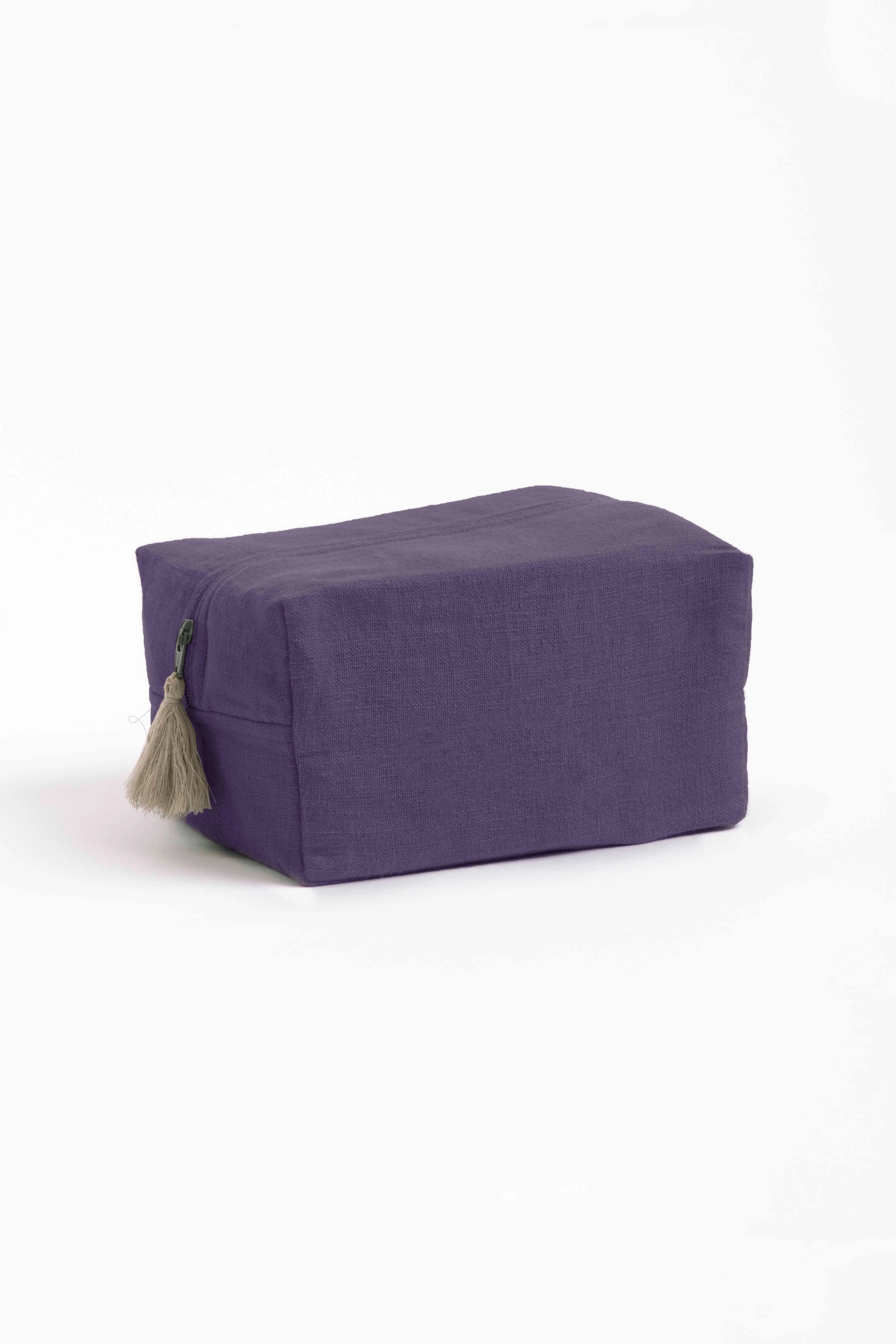 Linen Pouch-Bottle Green