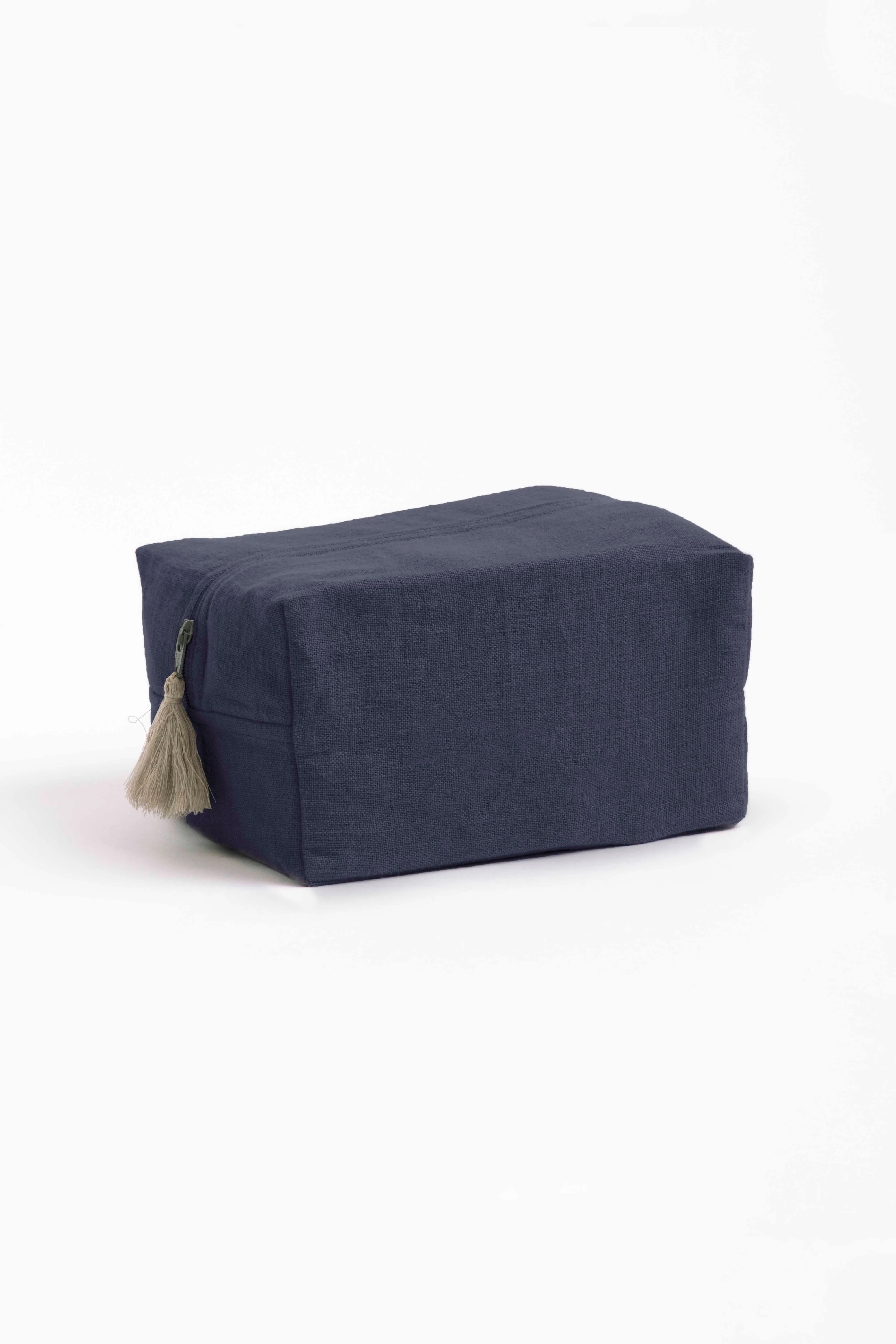 Linen Pouch-Bottle Green