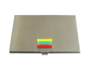 Lithuania Flag Business Card Holder