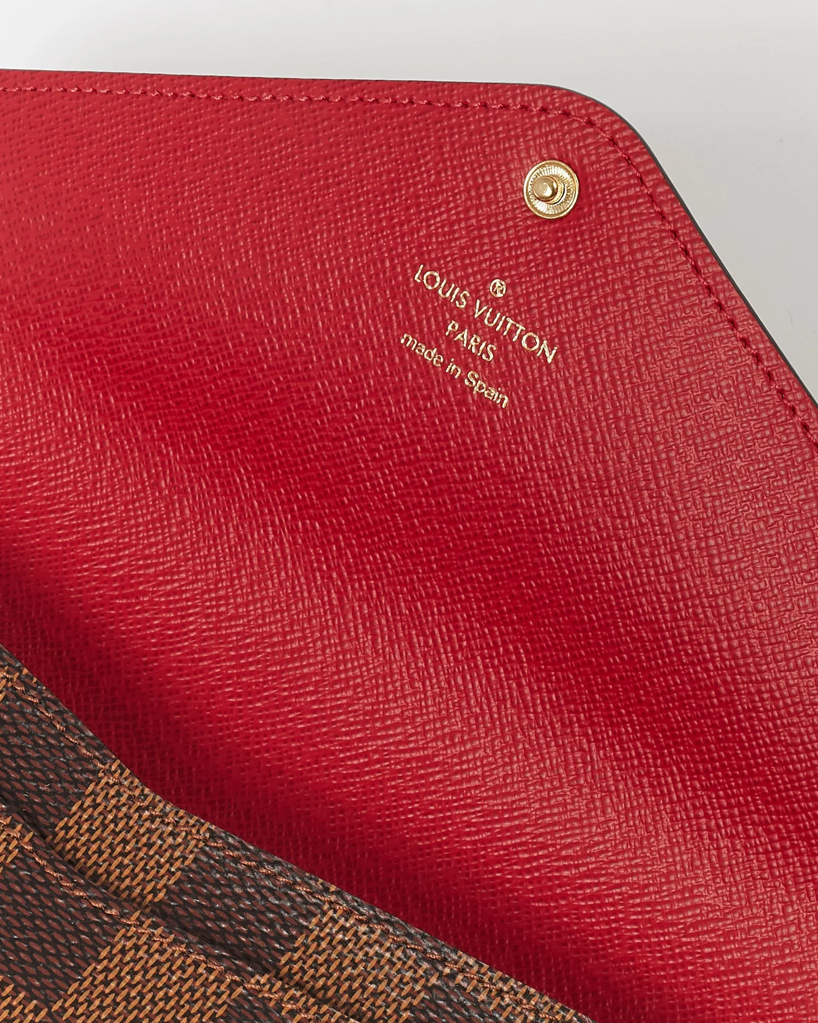 Louis Vuitton Damier Ebene Josephine Wallet