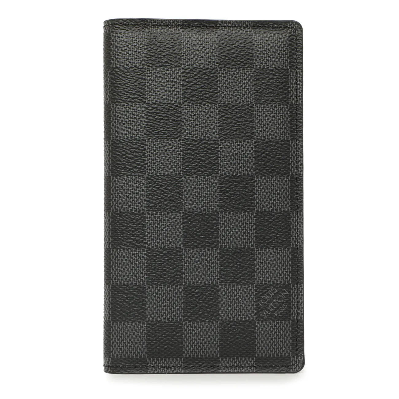 Louis Vuitton Damier Graphite Checkbook Cover Wallet