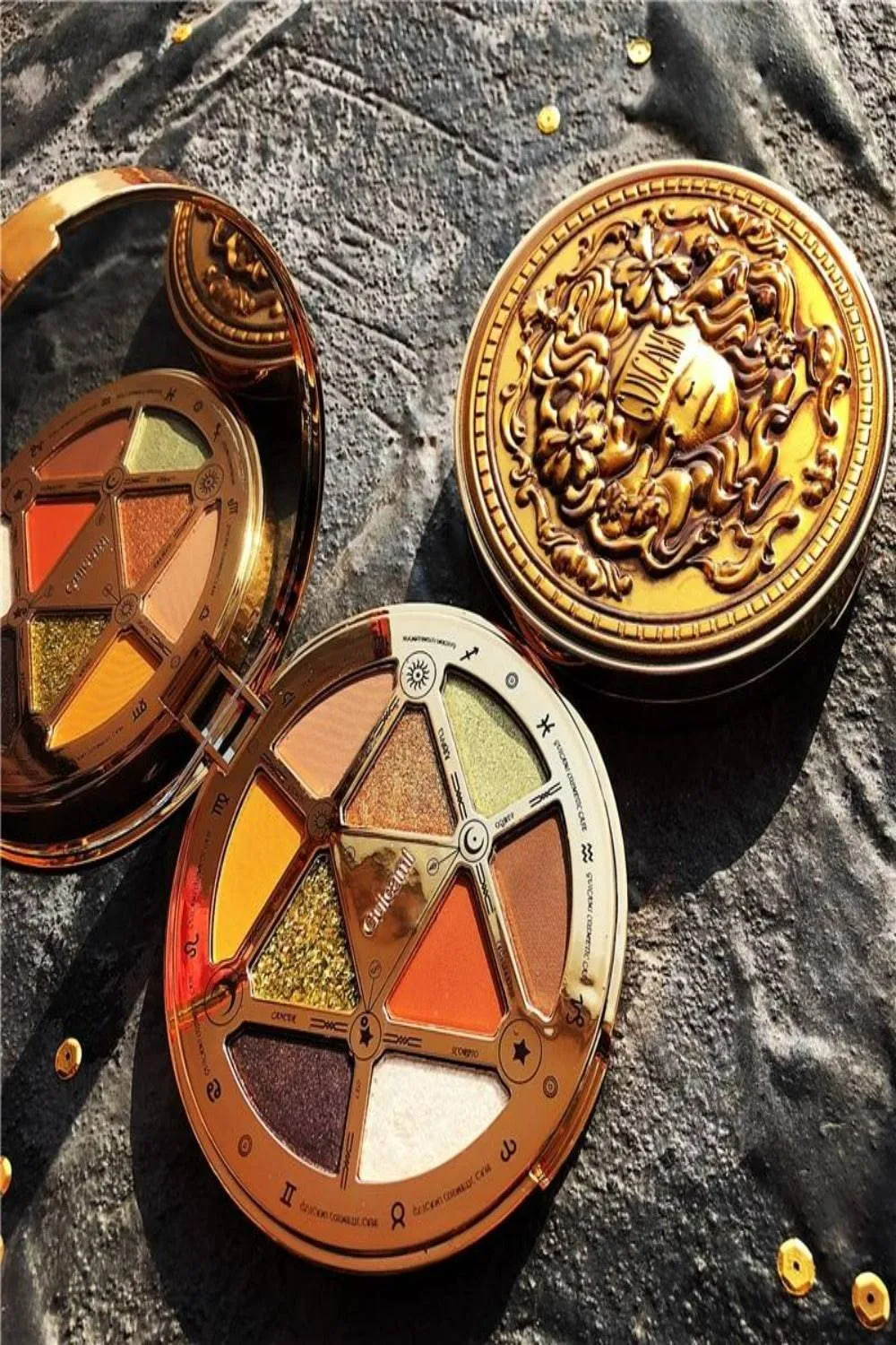 Lucky Coin Sunrise Nude Matte Eyeshadow Eye Makeup Palette