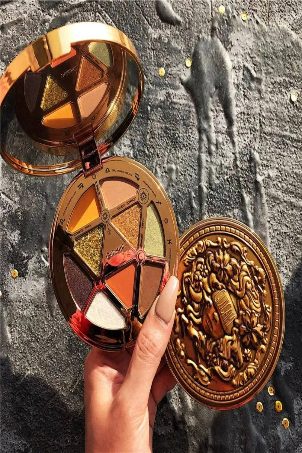 Lucky Coin Sunrise Nude Matte Eyeshadow Eye Makeup Palette