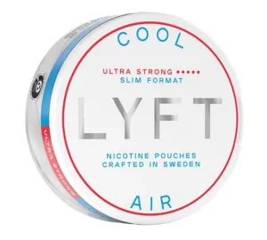 LYFT Cool Air Ultra Strong Portion Slim Portion Nicotine Pouches (20pcs/Can)
