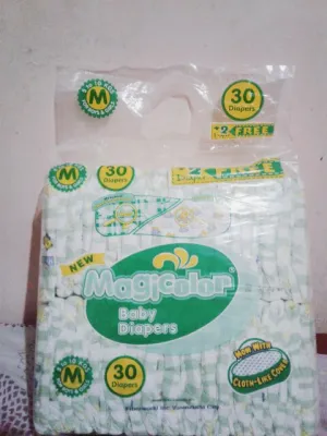 MAGICOLOR DIAPER MED 30`S