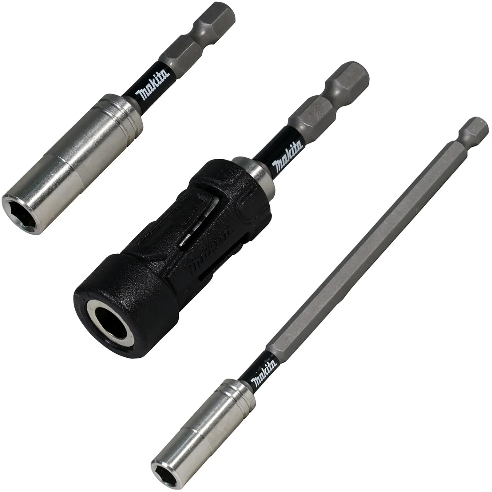 Makita Impact Bit Holder Premier Magnetic 1/4" Hex Drive Choose Size