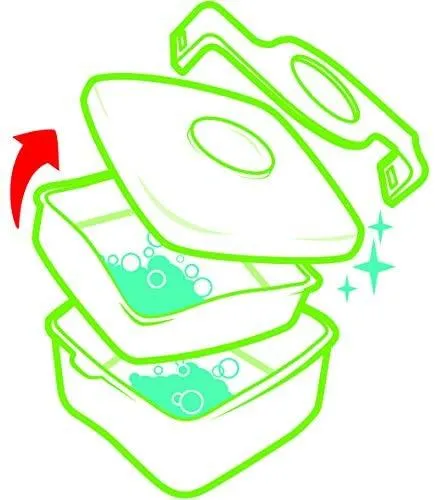 Maped - Picnik Concept - Twist Sandwich Box - Red
