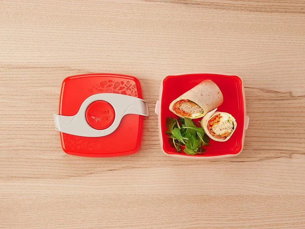 Maped - Picnik Concept - Twist Sandwich Box - Red